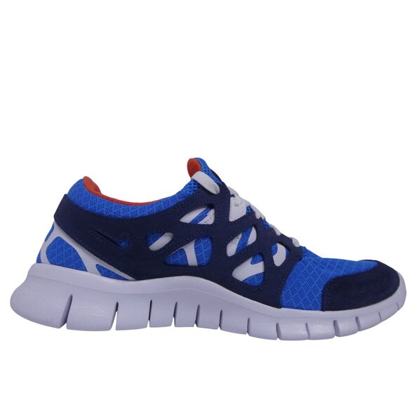 Nike Women's Free Run Running Shoe Light Photo Blue Orange 537732-403 Size 8 - Picture 6 of 8